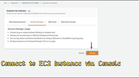 Setting up AWS Systems Manager to allow connect instance via Session Manager