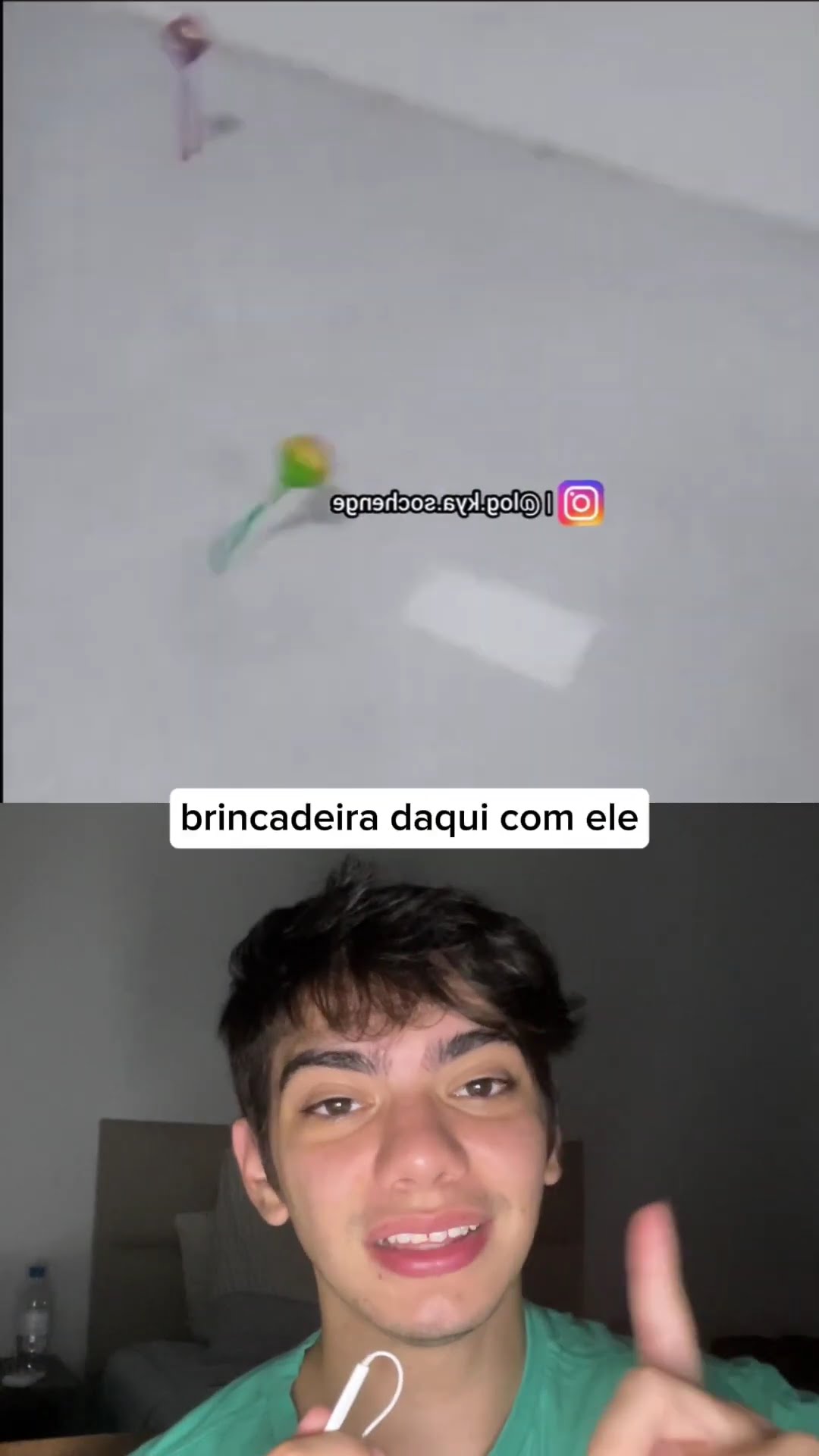 Rodopie o pirulito e veja quem ganha! ?? Quem girar por mais tempo leva os dois! Bora testar? ?