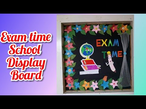 exam time school display