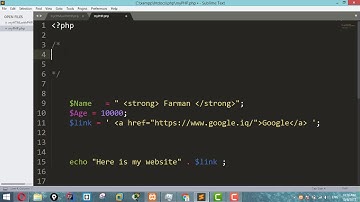 PHP Tutorial For Beginners 13 - Comments in PHP