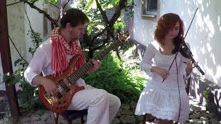 J.S. Bach - Badinerie (electric violin & bass duo)