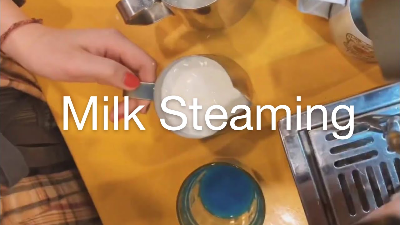 SHINY MILK STEAMING TIPS by Barista Joy, Latte art tutorials YouTube