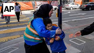 Safety stewards escort kids through San Francisco's notorious Tenderloin neighborhood