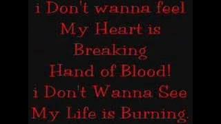Bullet For My Valentine - Hand of Blood (Lyrics)