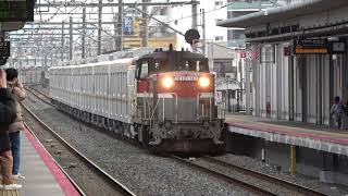 [4K]東京メトロ17000系電車17192編成甲種輸送(20220218) Delivering TokyoMetro 17000 EMU 17192 Fleet