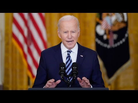 WATCH: Biden's full statement on Russian invasion of Ukraine