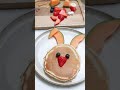 The cutest Easter Bunny Pancakes 🐰🥞 #shorts #easter