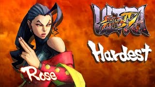 Ultra Street Fighter IV - Rose Arcade Mode (HARDEST)