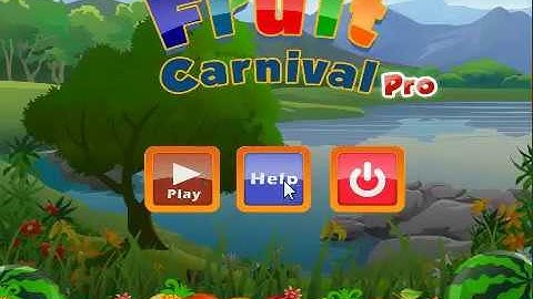 iPad Game - Fruit Carnival PRO (Develop by Openxcell)
