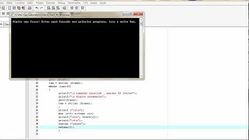 Programação C++ Matriz 40 letras