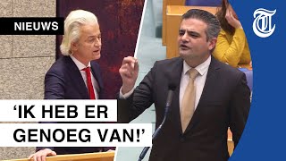 Kamervoorzitter grijpt in bij clash tussen Wilders en Kuzu