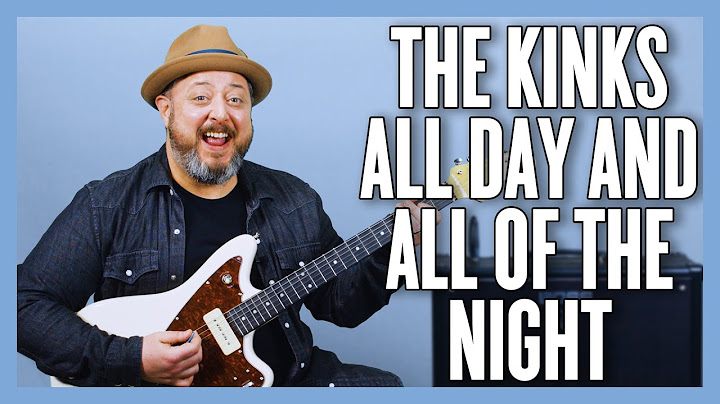 All Day and All of the Night Guitar version - Guitar performance video thumbnail