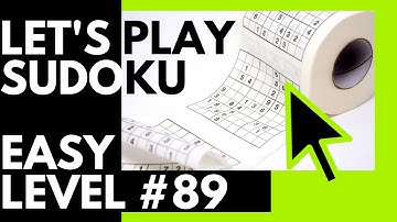Sudoku Series Easy Level in 2021 | Math Tutor Edu | Sudoku #89