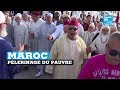 Le plerinage du pauvre dans la ville saint de moulay driss zerhoun au maroc