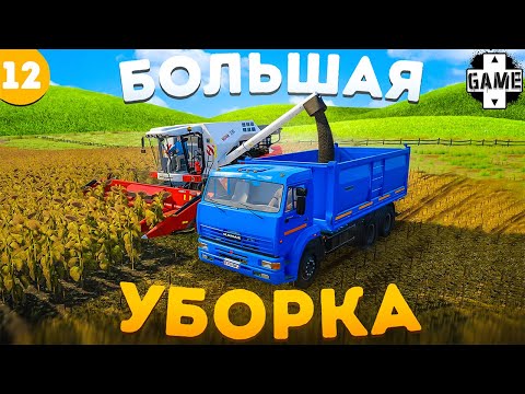 видео: Farming Simulator 22 | #12 Уборка картошки и подсолнуха