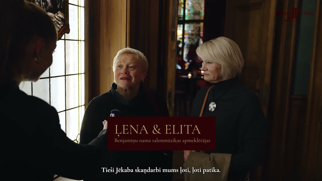ATSAUKSME PAR BENJAMIŅU NAMA SALONMŪZIKAS VAKARU