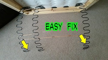 Fixing broken couch springs | DIY