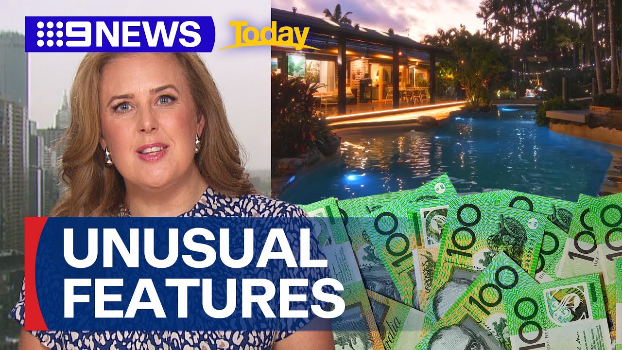 Can adding unusual features to your home boost its sale price? | 9 News Australia
