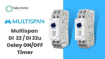 Multispan Delay Timer DI-22 | DI-22U | CRYO | RadicalTechArt I RadicalTalks I RadicalTechMart
