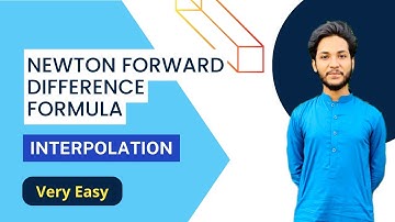 Lec 2 : Interpolation - Newton forward difference formula In Hindi & Urdu