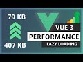 Improving performance in your Vue 3 application by Lazy Loading components