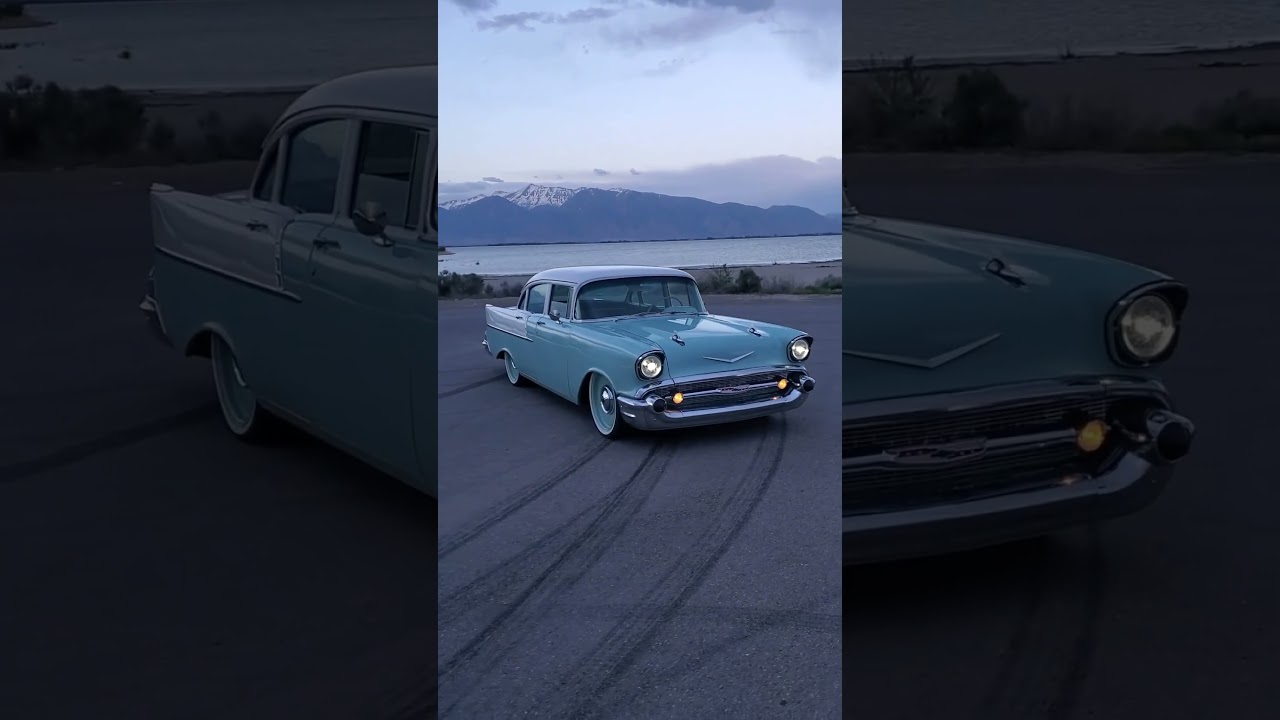 1957 Chevy owned by Connor Jex (@smiles_per_gallon95) 