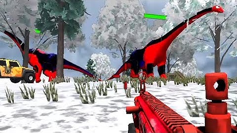 Wild Animal Hunter 3D - 🦕Dinosaur Hunter Game-Android Gameplay #DINO GAMETRY