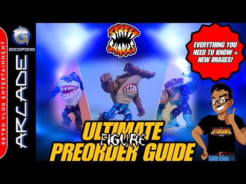 90s nostalgia returns! New Street Sharks Figures Available