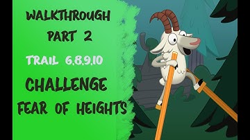 Walk Master Gameplay Walkthrough - Trial 6,8,9,10 - Fear Of Heights