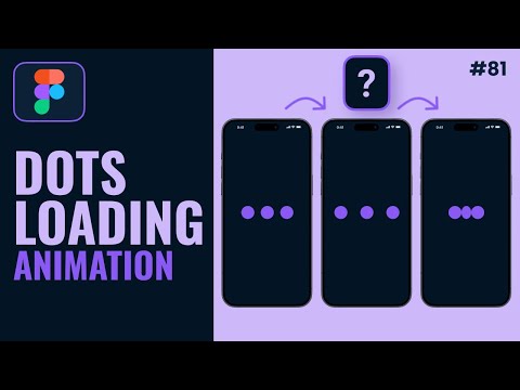 Loading Dots Animation | Figma Tutorial