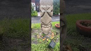 Easy Tiki Totem Statue Tutorial
