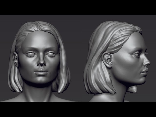 Face sculpting practice - ZBrushCentral