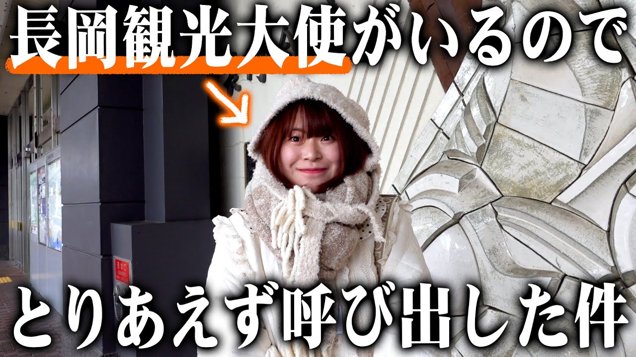 【長岡市ツアー】観光大使ゆちゃまるが案内！？長岡の魅力満載回ということで。洋風カツ丼＆人気スポットへ。