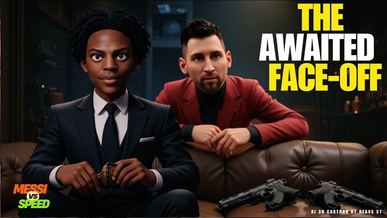 🔥 Messi vs IShowSpeed - The Ultimate Face-Off! 🔥