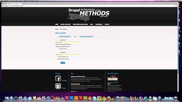 #1 How to log in to your Drupal 7 website