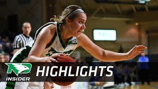 UND Women's Basketball - Highlights: UND at South Dakota - 12/21/17