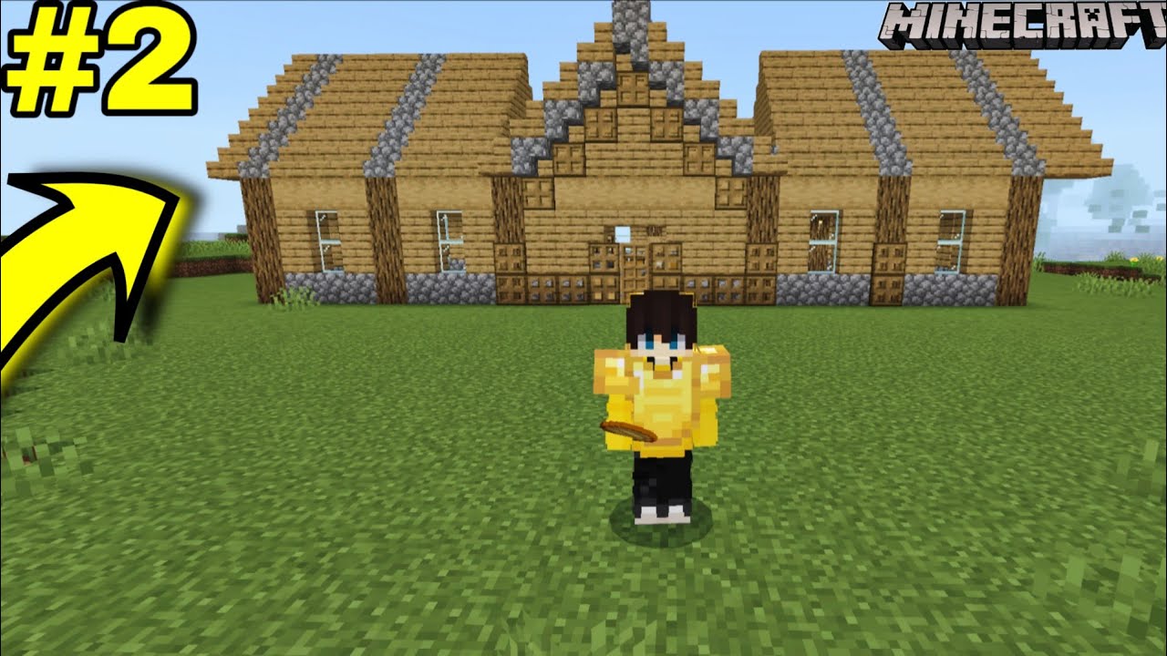 I MAKE A HOUSE || MINECRAFT SURVIVAL SERIES #2 - YouTube