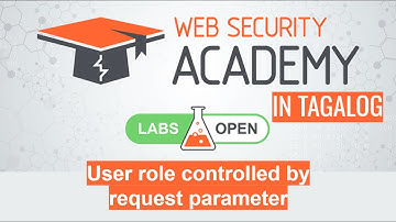 User role controlled by request parameter | Portswigger Academy