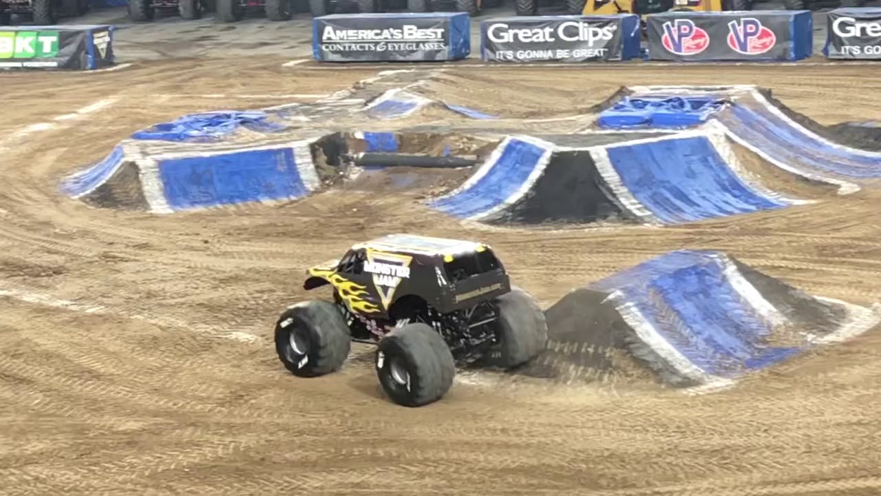 Monster Jam Wheelie Contest December 2019 Minnesota YouTube