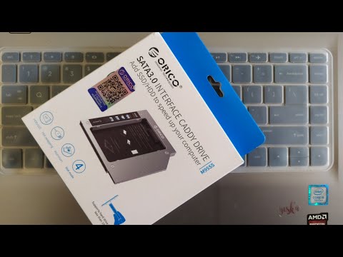 UNBOXING ORICO Laptop Hard Drive Caddy 9.5mm for Optical Drive - M95SS