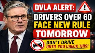 DVLA ALERT Drivers Over 60 Face New Rule TOMORROW – Don’t Drive Until You Check This!