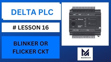 HOW TO MAKE  BLINKER OR  FLIKER CIRCUIT IN DELTA PLC | WHAT IS BLINKER CIRCUIT IN PLC |