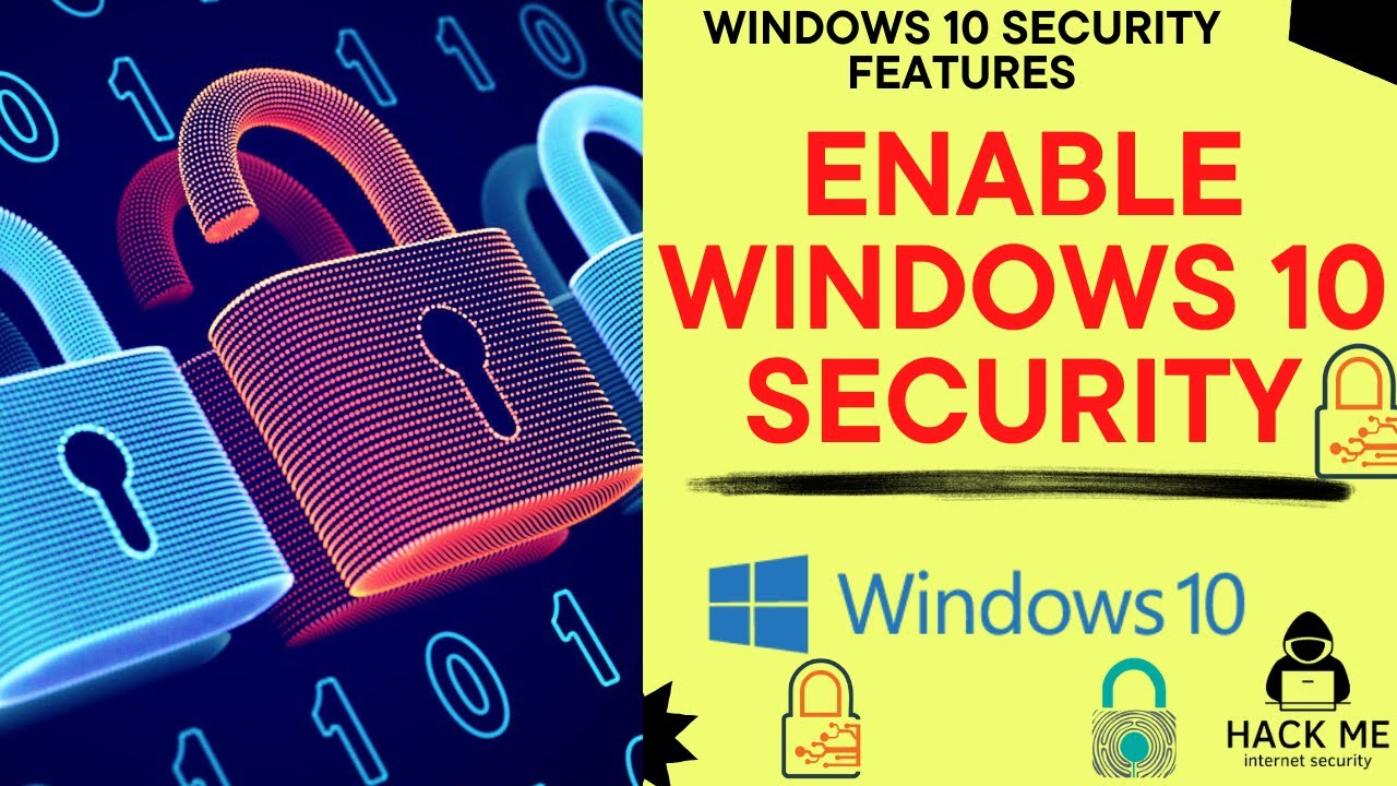 How To Enable Windows 10 Defender Security Features | Windows 10 ...