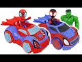 Marvel Spidey and His Amazing Friends Spider-Man Glow Tech Web-Crawler! | DuDuPopTOY