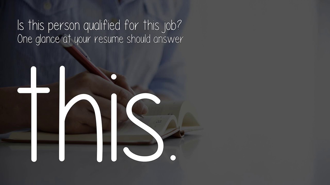 What Makes A Great Resume And Cover Letter? - YouTube