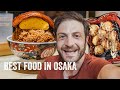 Ultimate Osaka Japan Food Tour! Dotonbori Street Food! GIANT Unadon Day 2 | Jeremy Jacobowitz