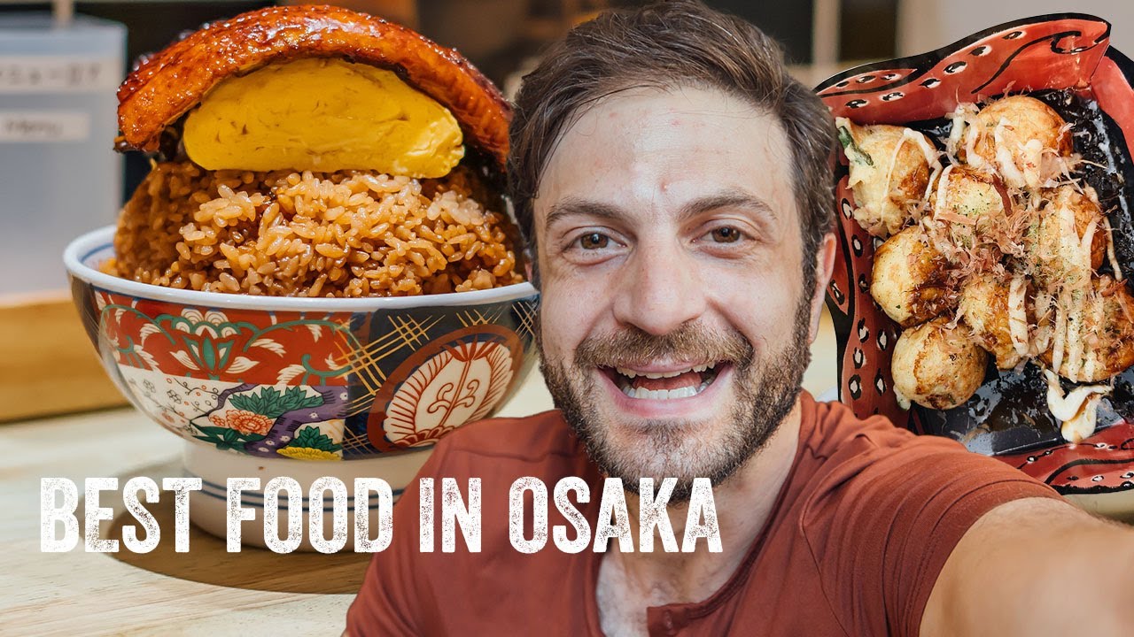 Ultimate Osaka Japan Food Tour! Dotonbori Street Food! GIANT Unadon Day