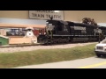 Pacing ns local w 2 emds on the loops  ho scale