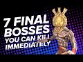 7 Games Where You Can Go Straight to the Final Boss