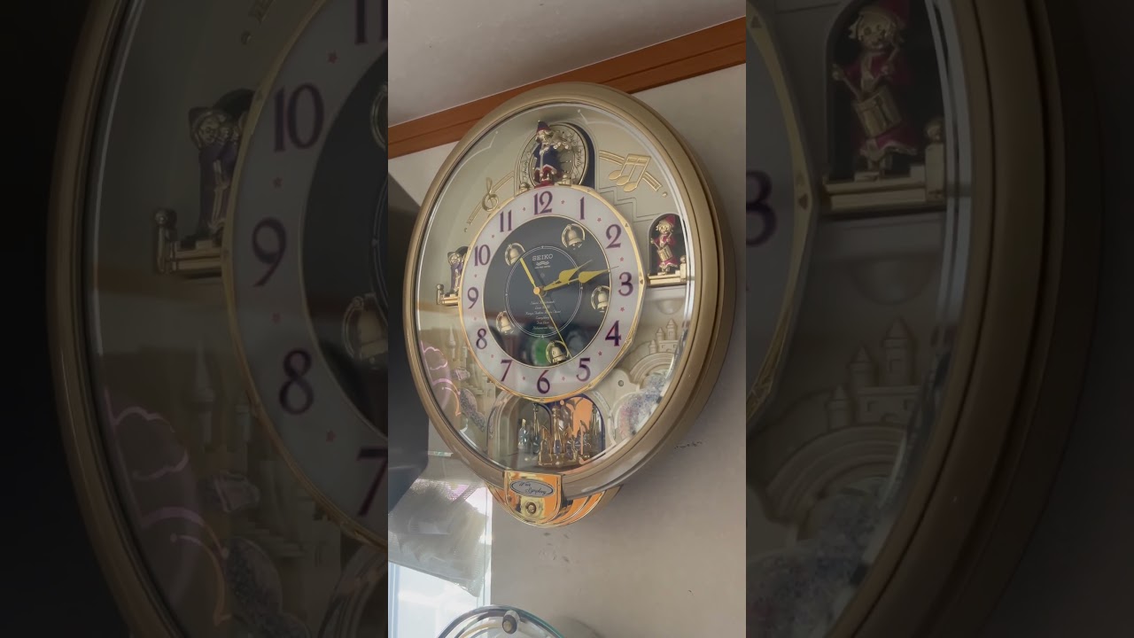 セイコー からくり時計 ウェーブシンフォニー BC110G Everything - YouTube